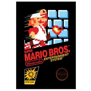 Child's framed canvas World Trade and Technologies Super Mario image-0