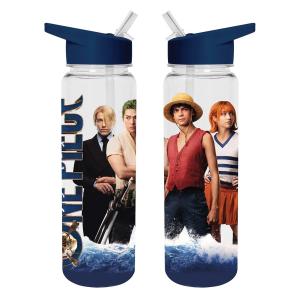 676aut016-gourde-plastique-world-trade-and-technologies-one-piece-live-action-the-crew-blanc-bleu-700-ml