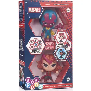 Figurine Wow! Stuff Pods POD Marvel Vision + Scarlet image-1