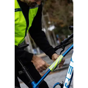 Bande réfléchissante pour sac a dos & velo double microfibre absorbante Wowow image-2