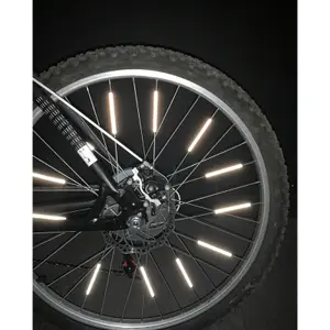 Reflective stick-on wheel rim pieces Wowow (x36) image-1