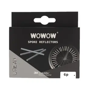 Reflective stick-on wheel rim pieces Wowow (x36) image-3