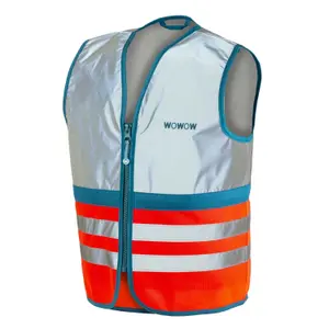 Small reflective safety vest Wowow Wasabi FR image-0