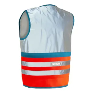 Small reflective safety vest Wowow Wasabi FR image-1