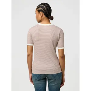 Dames-T-shirt Wrangler Henley image-1