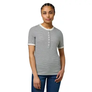 Dames-T-shirt Wrangler Henley image-0