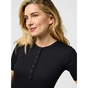 Dames-T-shirt Wrangler Henley image-3