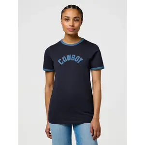 Dames-T-shirt Wrangler Ringer image-0