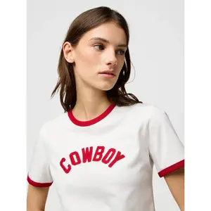 T-Shirt Wrangler Ringer image-4