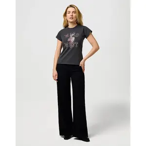Camiseta de mujer Wrangler Shrunken image-1