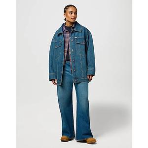 Veste en jean femme Wrangler Mega Trucker image-4