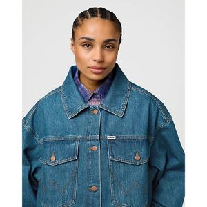 Veste en jean femme Wrangler Mega Trucker image-6