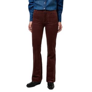 112373014-jeans-femme-wrangler-flare-brown