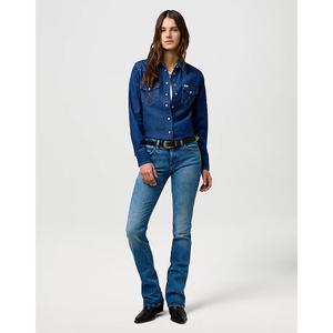Pantalon bootcut femme Wrangler image-4