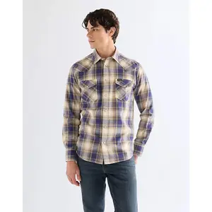 Western skjorte med lange ærmer Wrangler Mood image-0