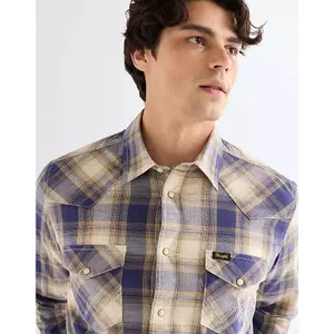 Western skjorte med lange ærmer Wrangler Mood image-3