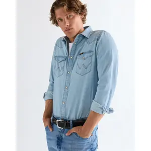 Denim shirt Wrangler Western Riverbank image-2