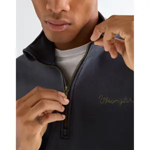 1/2 zip sweatshirt Wrangler image-2