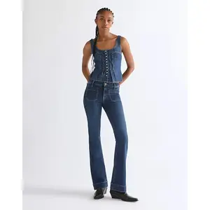 Dámské široké džíny Wrangler Flare image-1