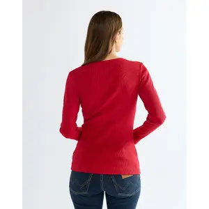 Women's long sleeve T-shirt Wrangler Variegated image-3