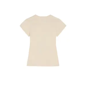 Women's tapered band T-shirt Wrangler Egret image-2
