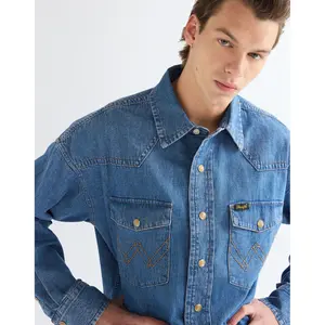 Denim shirt Wrangler Super Western image-3