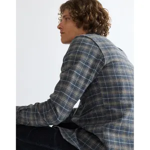 Long-sleeved denim shirt Wrangler image-4