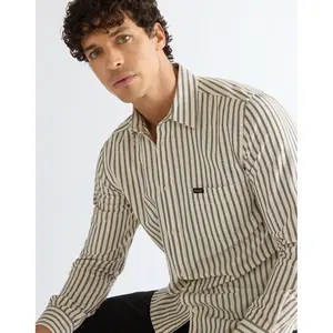 Long-sleeved denim shirt Wrangler image-3