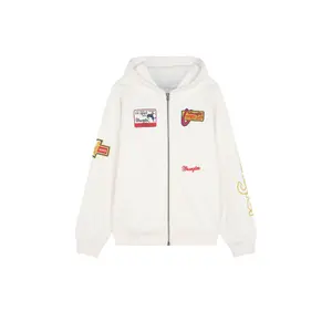 Zip-up hoodie Wrangler Graphic image-0