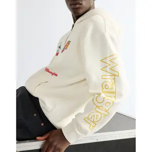 Zip-up hoodie Wrangler Graphic image-2