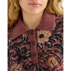 Women's long-sleeved polo shirt Wrangler Ranch Floral image-4