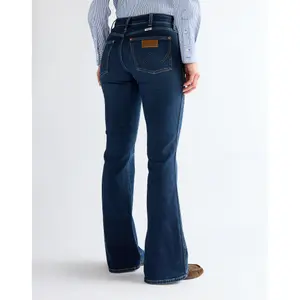 Damen Flare Jeans Wrangler Montana image-2