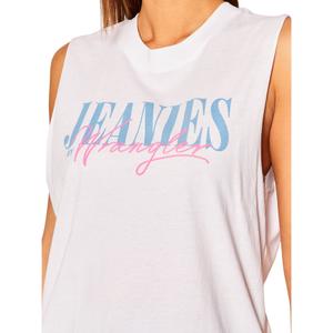 Sleeveless T-shirt Wrangler Rétro image-4