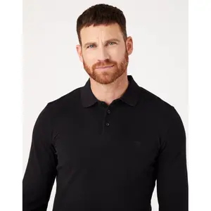 Long sleeve polo Wrangler image-3