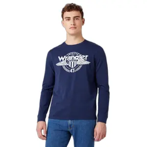 Langarm-T-Shirt Wrangler Americana image-0