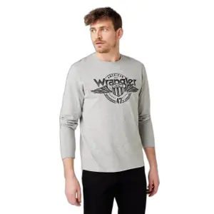 Langarm-T-Shirt Wrangler Americana image-0
