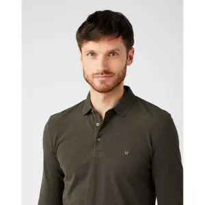 Long sleeve polo Wrangler image-3