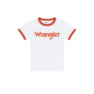 T-Shirt Frau Wrangler Ringer image-0