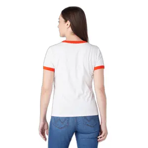 T-Shirt Frau Wrangler Ringer image-2