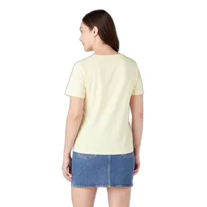 T-Shirt Frau Wrangler Logo image-2