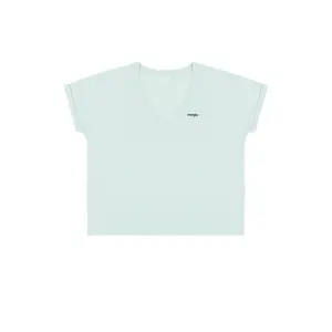 T-Shirt mit V-Ausschnitt, Damen Wrangler Drapey image-0