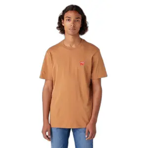 T-Shirt Wrangler Sign Off Tobacco image-1