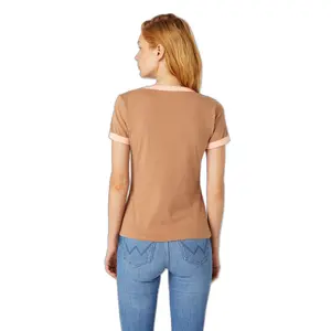 T-Shirt Frau Wrangler Ringer image-2