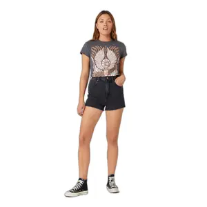 Women's T-shirt Wrangler Shrunken Band image-1