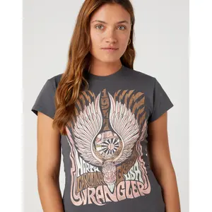 Women's T-shirt Wrangler Shrunken Band image-3