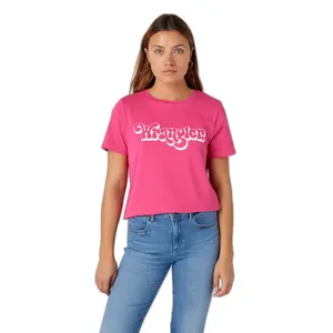 T-Shirt Frau Wrangler Regular image-0