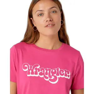 T-Shirt Frau Wrangler Regular image-3