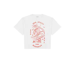 T-Shirt Frau Wrangler Loose image-0
