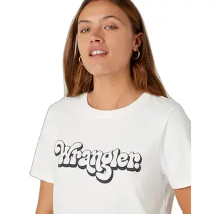 T-Shirt Frau Wrangler Regular image-3