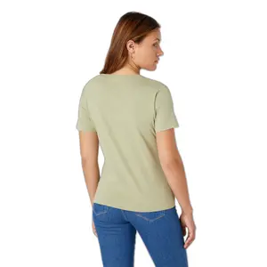 T-Shirt Frau Wrangler Sign Off image-2